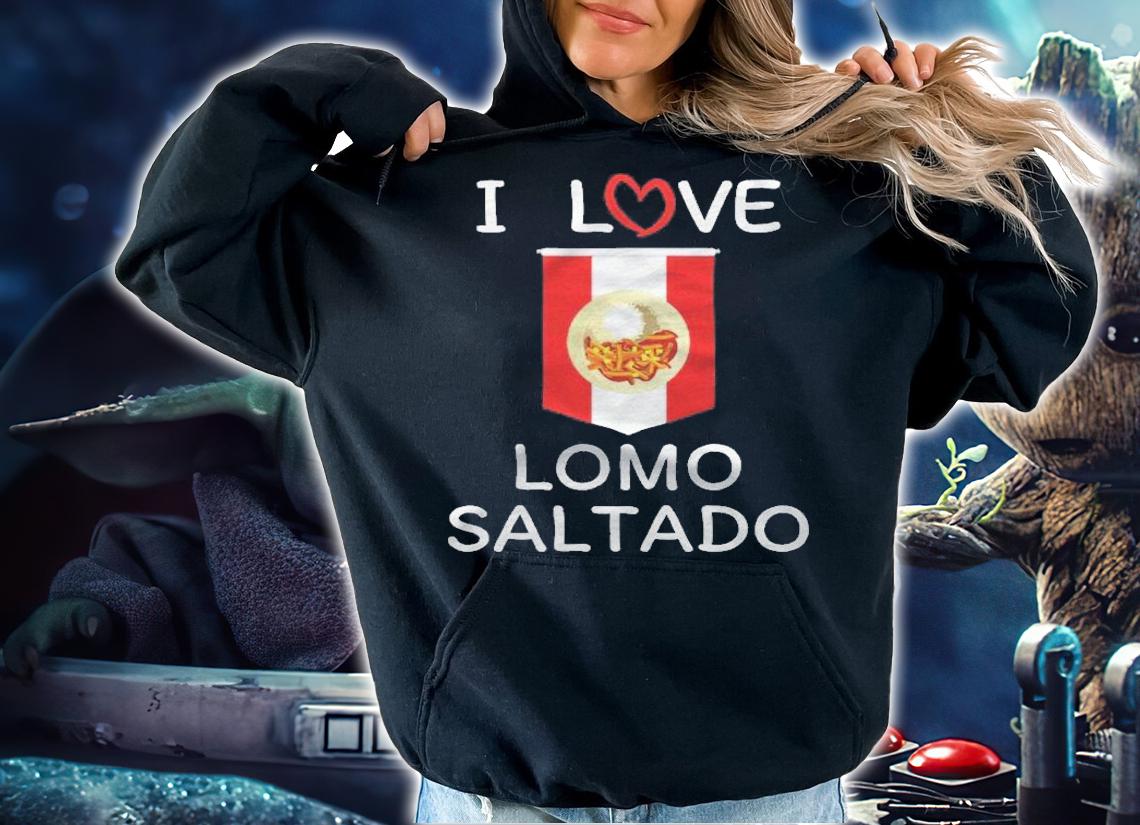 Peruvian Food Shirt Lomo Saltado Gift Peru Flag Shirt