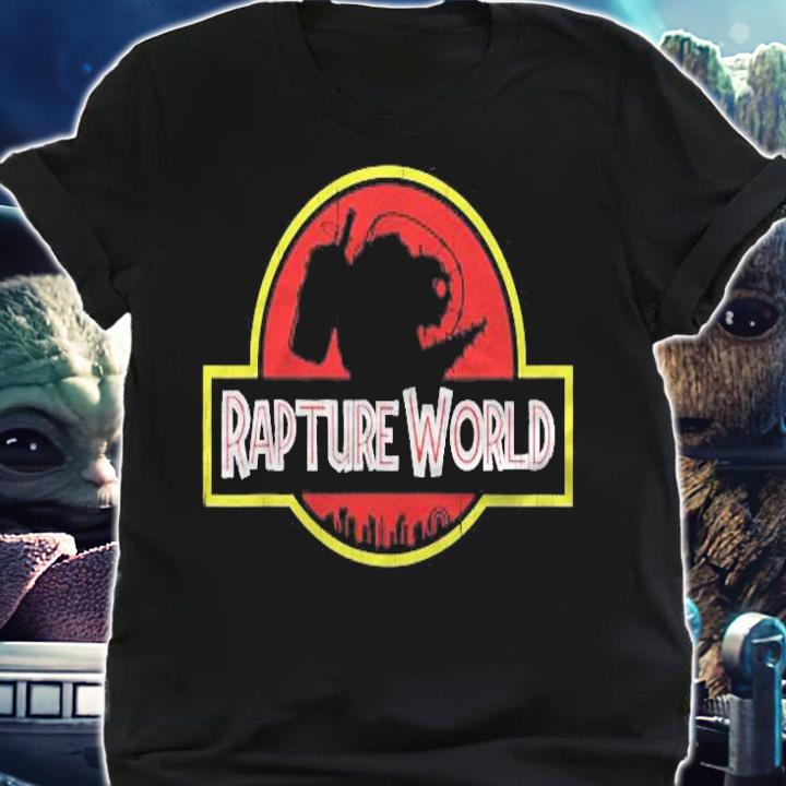 Retro Bioshocks Anime Series Outfits Playing Game Videogame Shirt