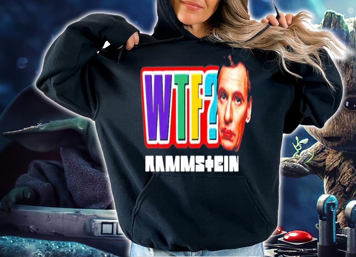 Wtf Rammstein Zick Zack T-Shirt