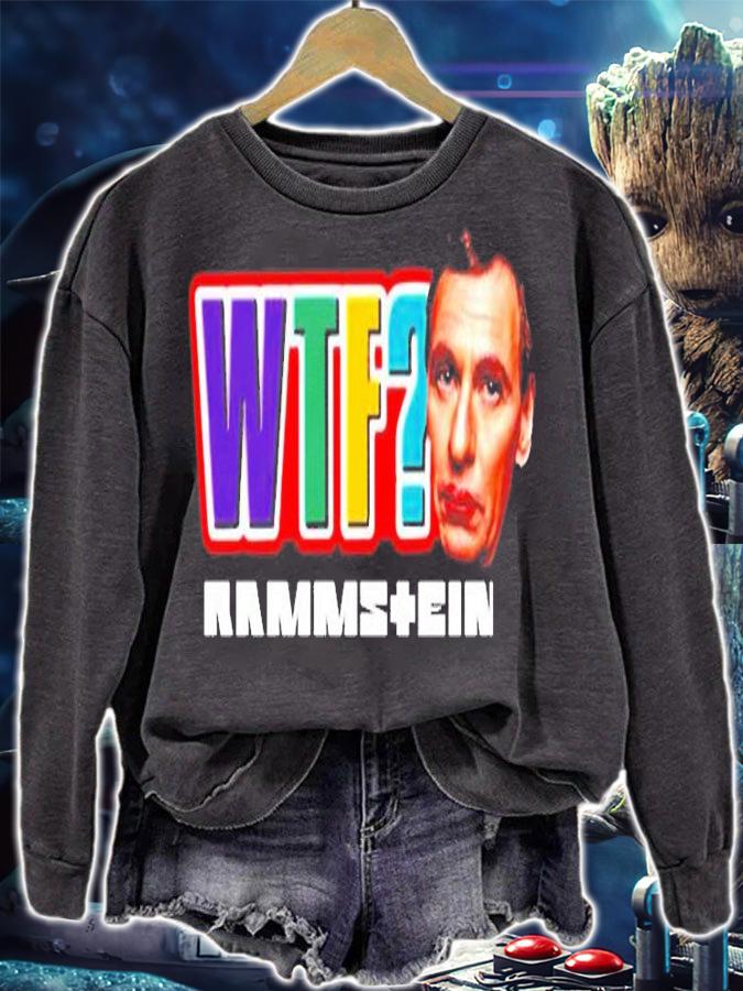 Wtf Rammstein Zick Zack T-Shirt