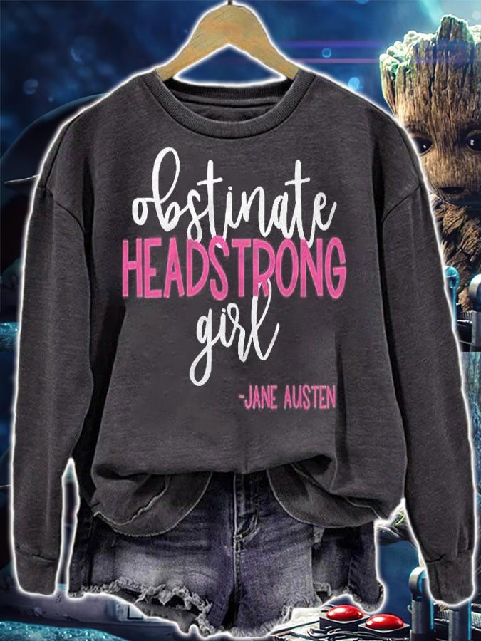 Classic Literature Jane Austen Book Quote Gift For Her Pullover Shirt sweatshirt