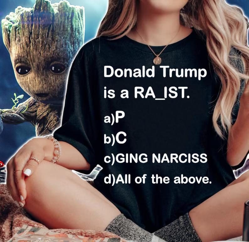 Donald Trump Is A Ra_ist Shirt