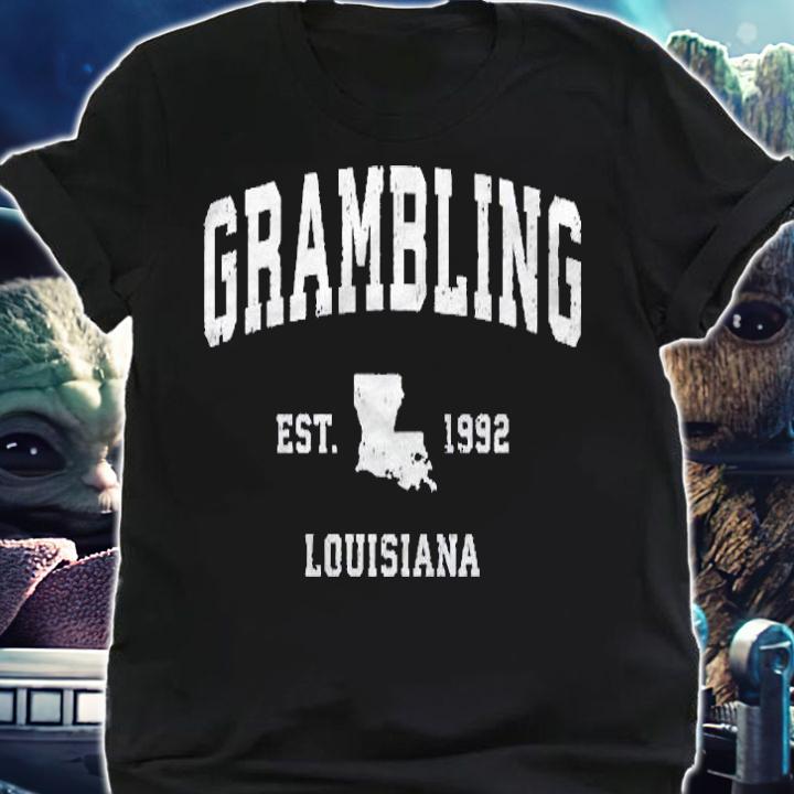 Grambling Louisiana La Vintage Athletic Sports Design Pullover Shirt