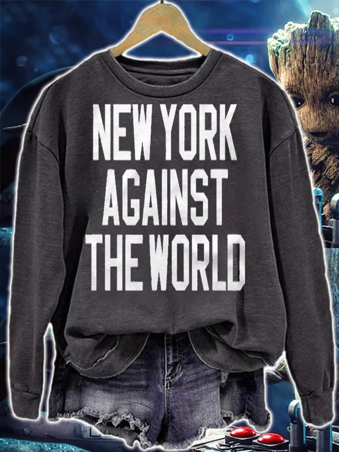 New York Against The World New York Usa Shirt