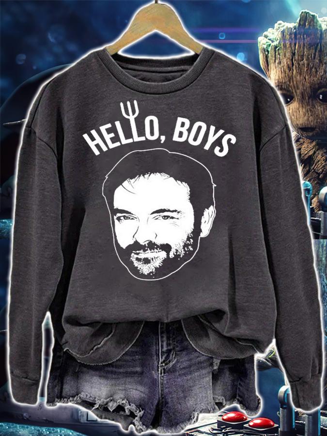 Sheppard hello boys shirt sweatshirt