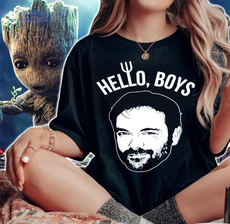 Sheppard hello boys shirt woman shirt
