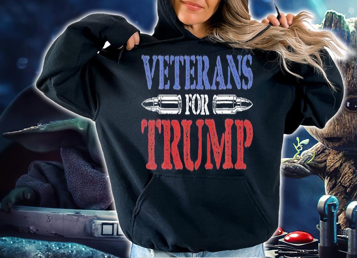 Vetererans For Trump T-shirt hoodie