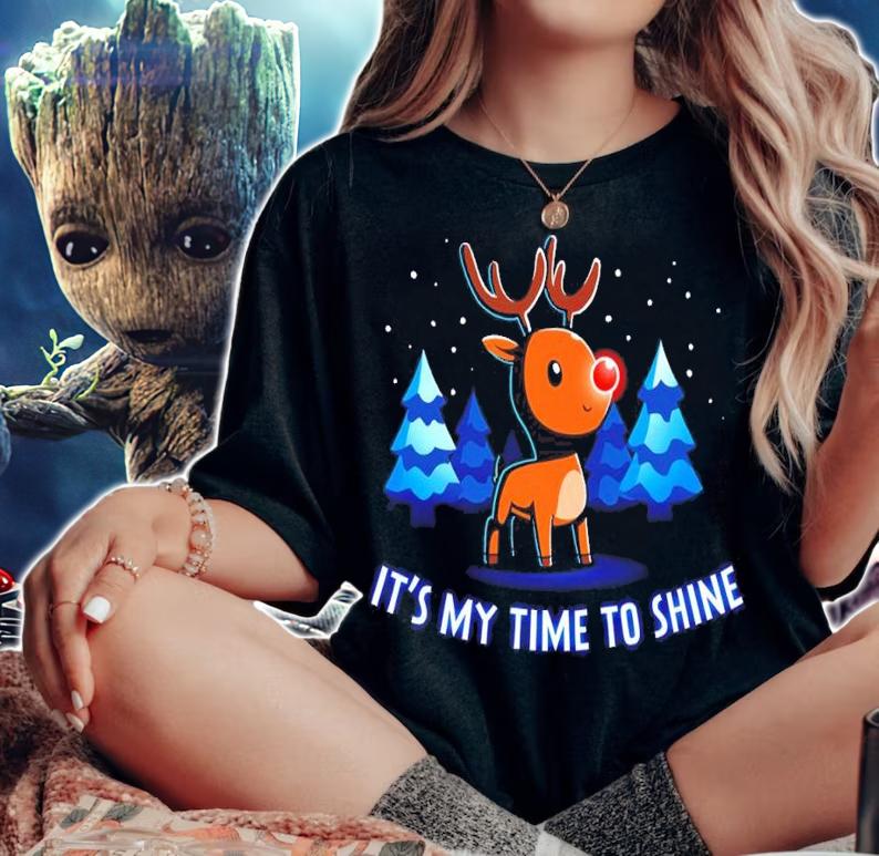 Christmas It's My Time To Shine Shirt woman shirt