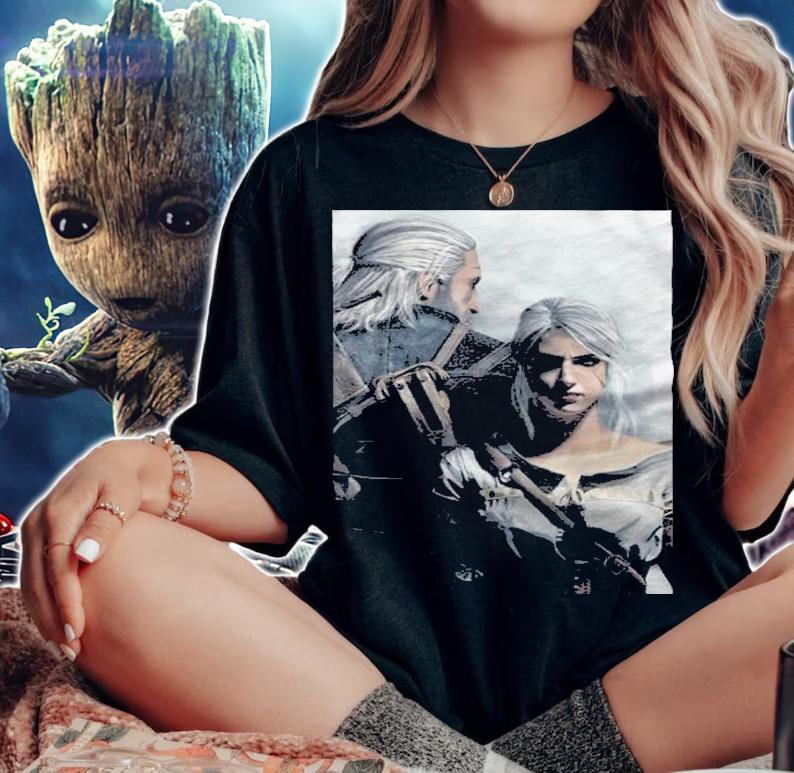 The Witcher 3 Wild Hunt poster T-shirt