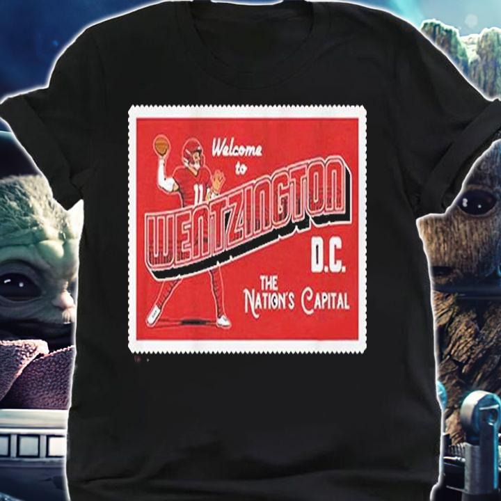 Carson Wentz Welcome To Wentzington D.C. The Nation's Capital T-Shirt shirt
