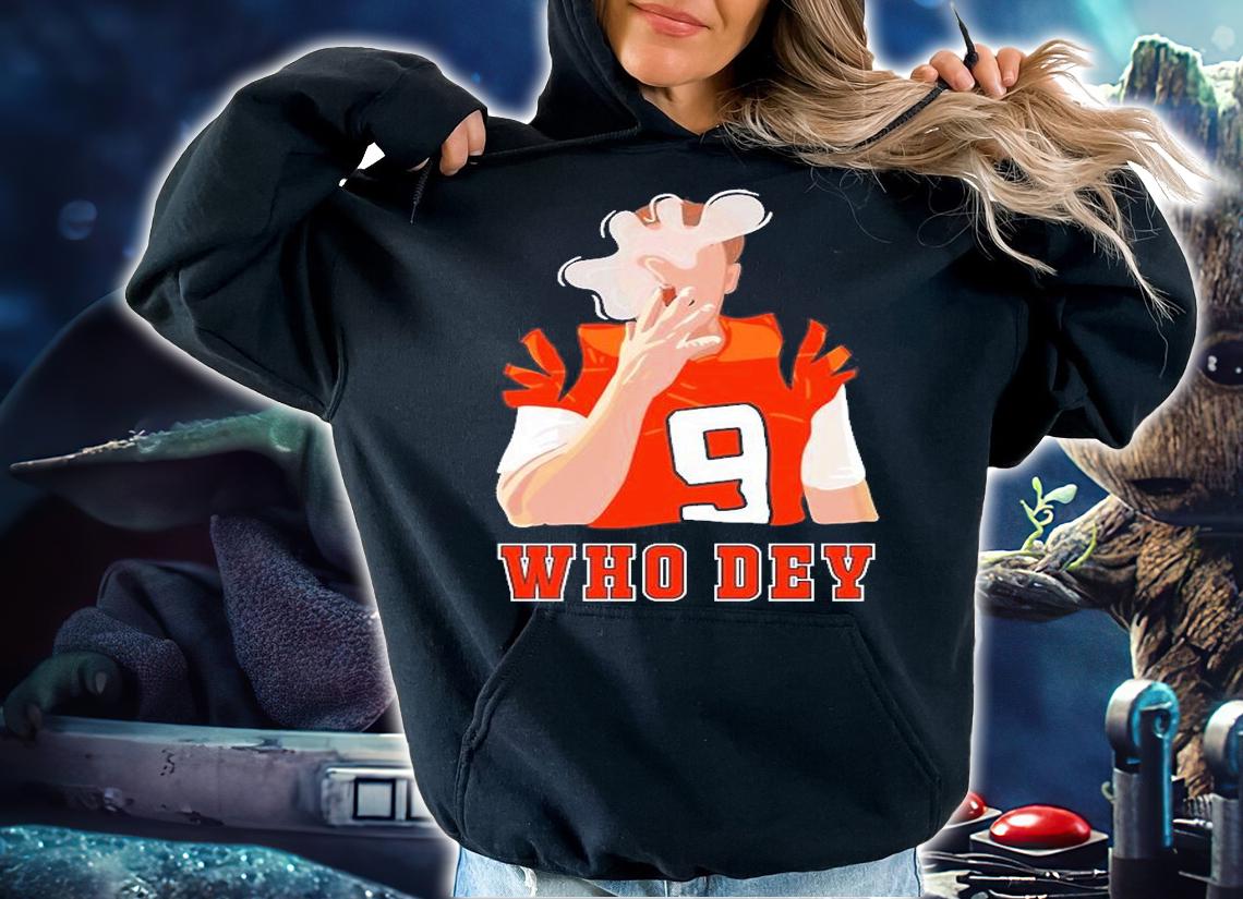 Cincinnati Bengals Who Dey Joe Burrow T-Shirt hoodie