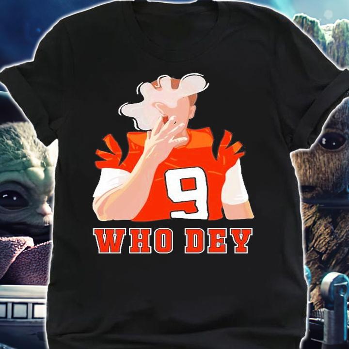 Cincinnati Bengals Who Dey Joe Burrow T-Shirt shirt