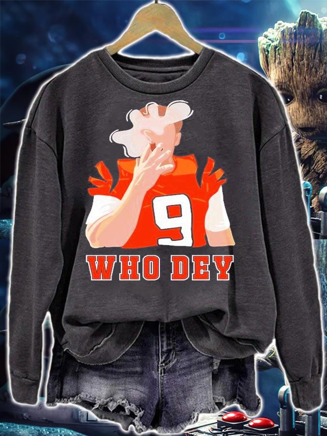 Cincinnati Bengals Who Dey Joe Burrow T-Shirt sweatshirt