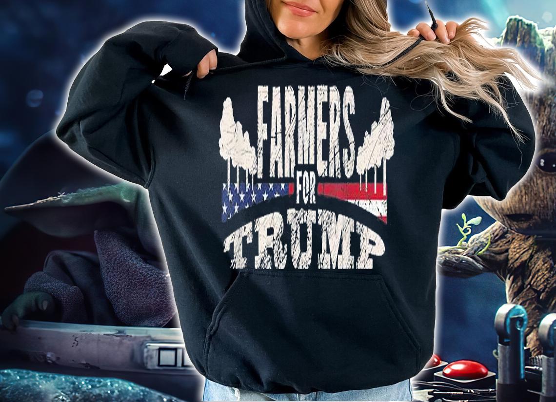 Donald Trump Farmers For Trump T-Shirt hoodie
