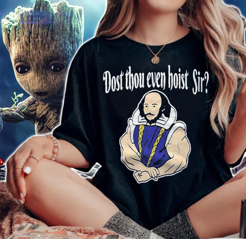 Dost thou even hoist sir fitness T-shirt