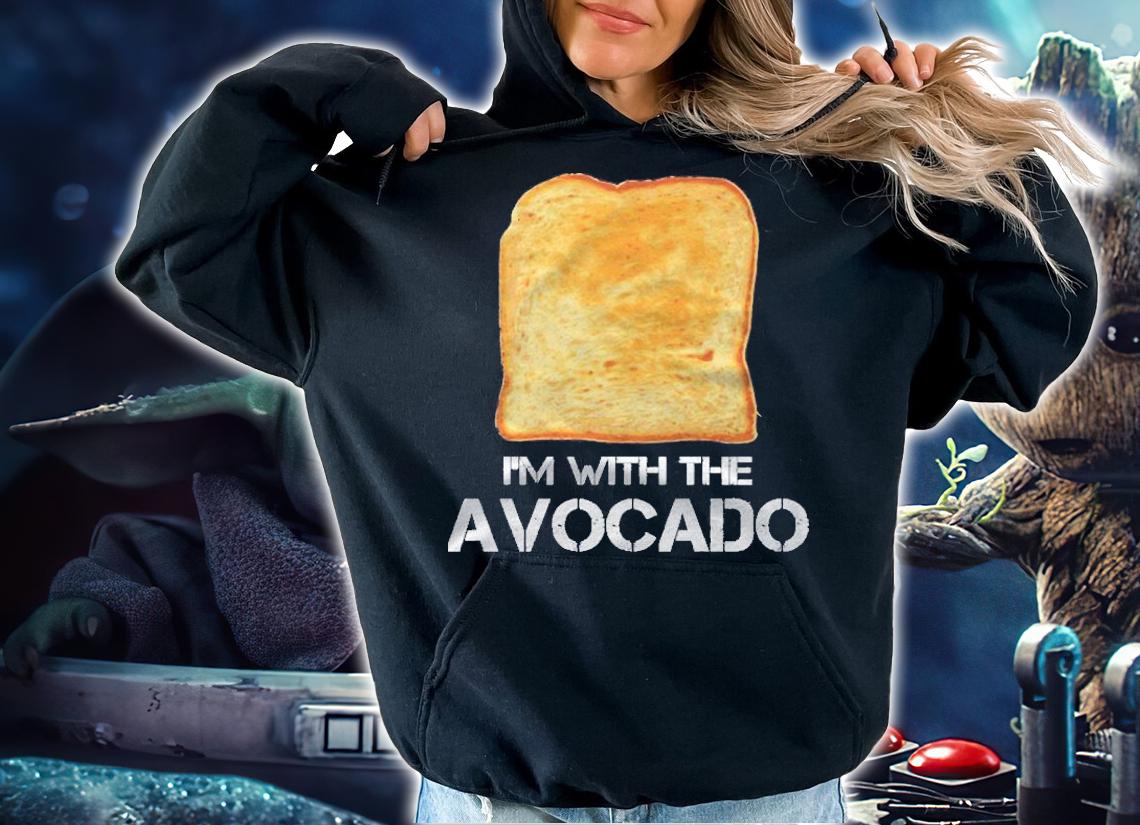 Im With The Avocado Toast Halloween Costume Funny Shirt