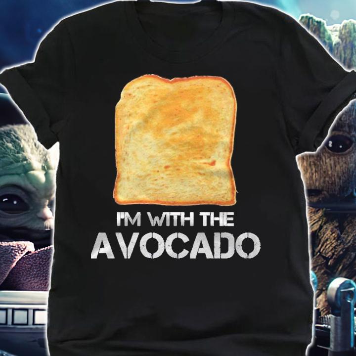 Im With The Avocado Toast Halloween Costume Funny Shirt
