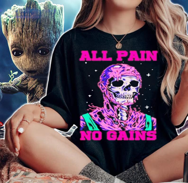 Jared Leto All Pain No Gains Shirt woman shirt