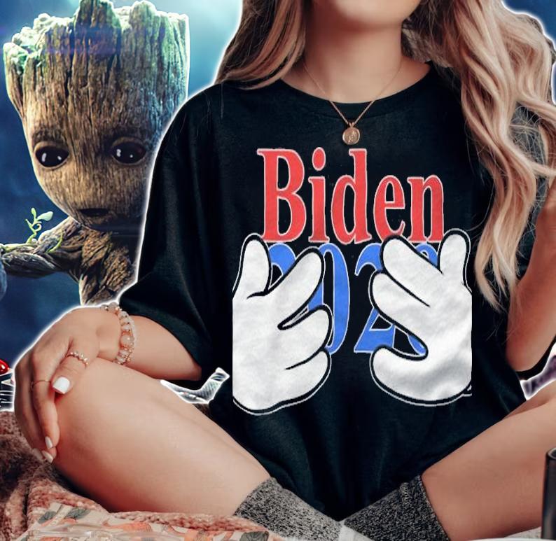 Joe Biden 2020 Hands T-Shirt woman shirt
