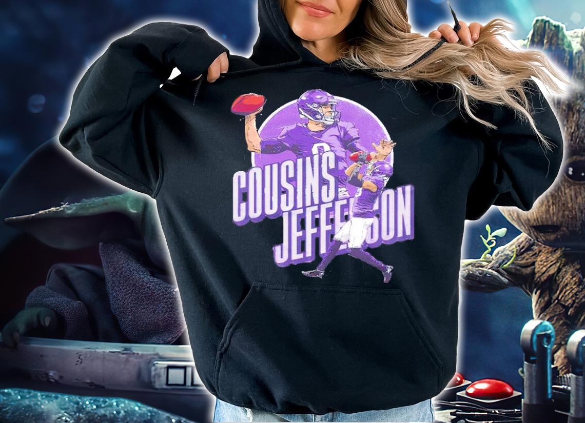 Kirk Cousins And Justin Jefferson Minnesota Connection Football Shirt hoodie