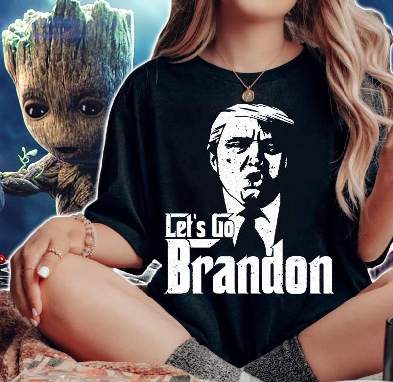 Let's Go Brandon Trump t-shirt woman shirt