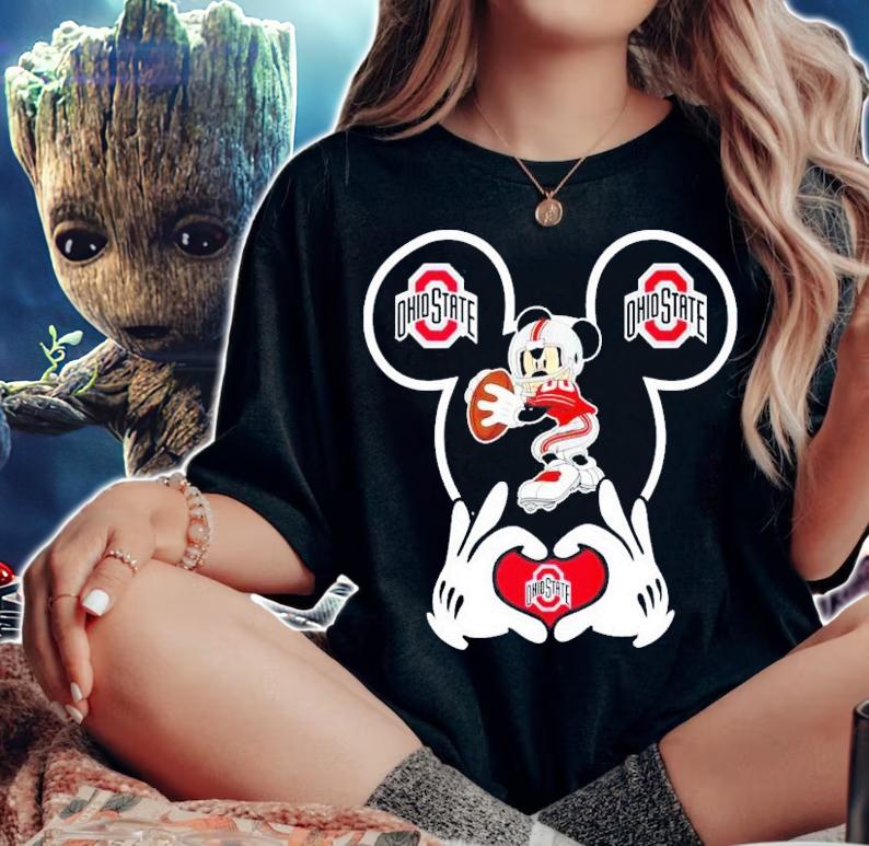 Mickey Mouse Ohio State Shirt