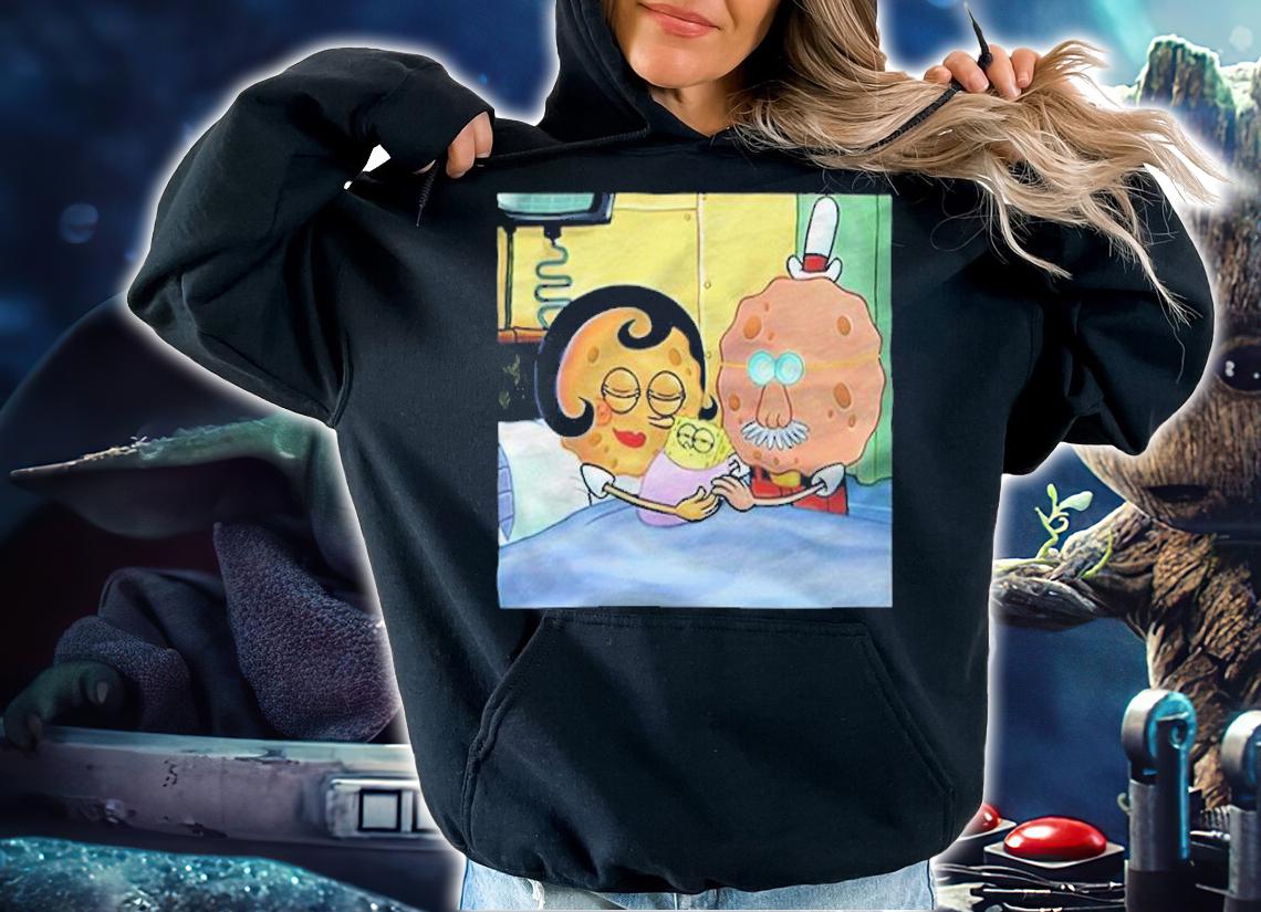 Mom And Dad Cookies Spongebob Parents Memes Shirt hoodie