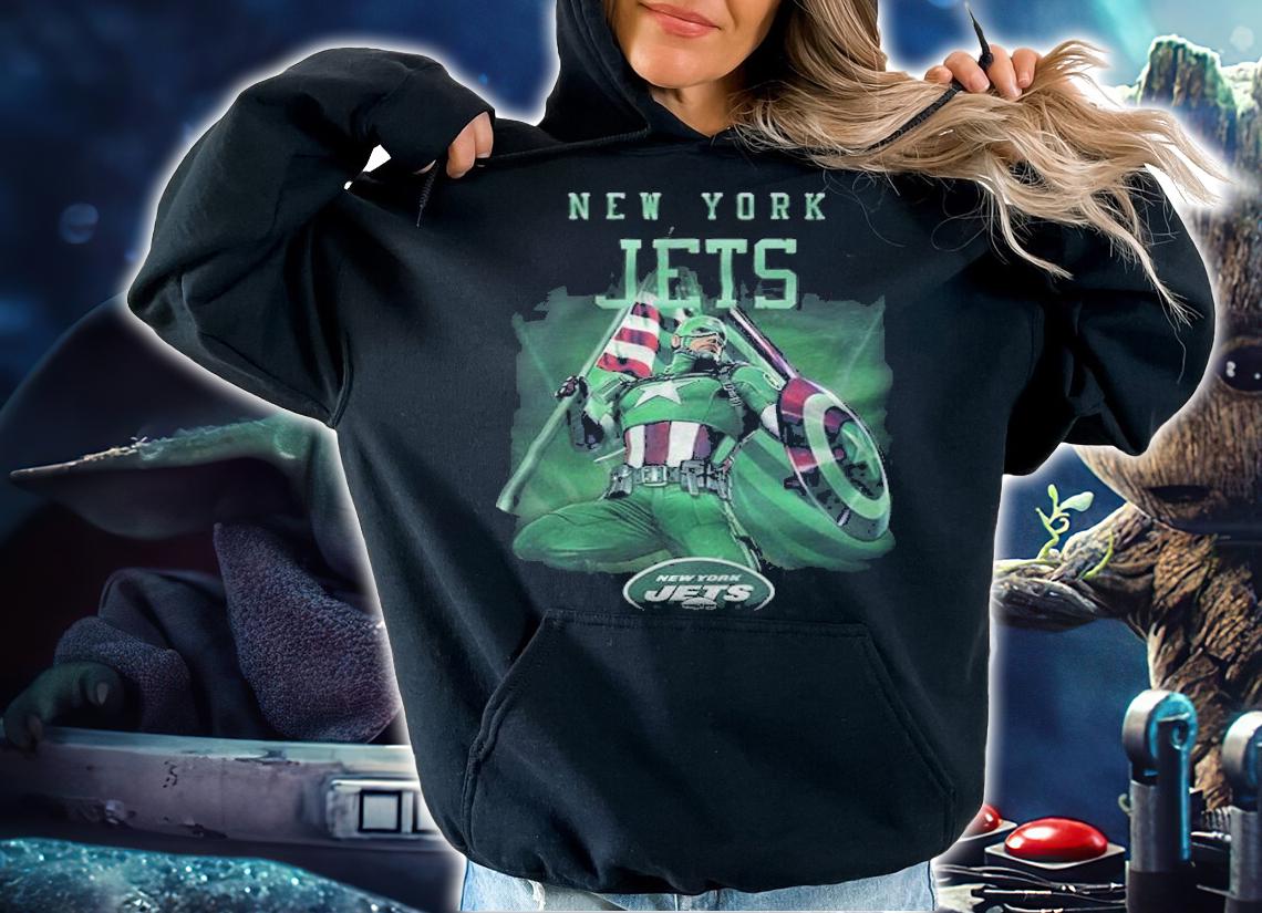 New York Jets Chris Evans Captain America T-shirt hoodie