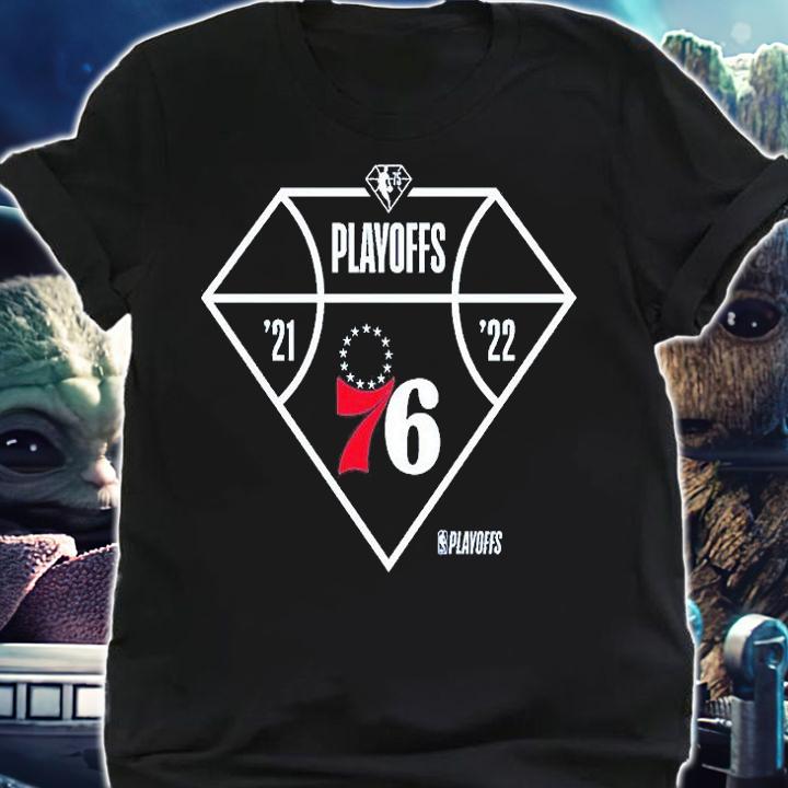 Philadelphia 76ers 2022 NBA Playoffs Diamond Tip Off T-Shirt shirt