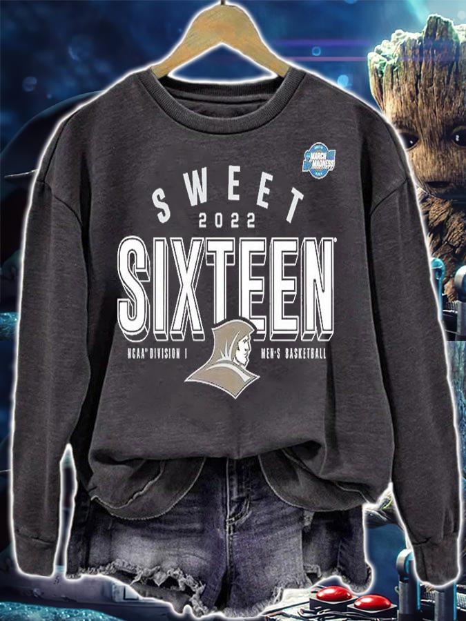 Providence Friars 2022 NCAA Men's Basketball Tournament March Madness Sweet Sixteen Jumpball T-Shirt sweatshirt