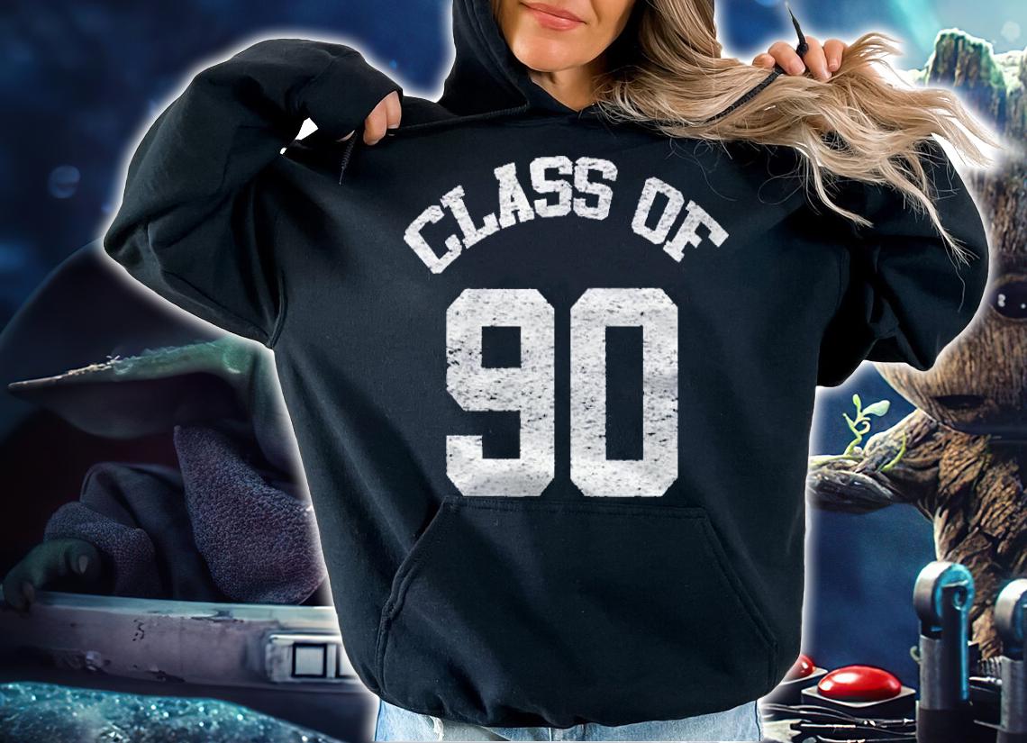 Retro Class Of 1990 Graduate Graphic Shirt