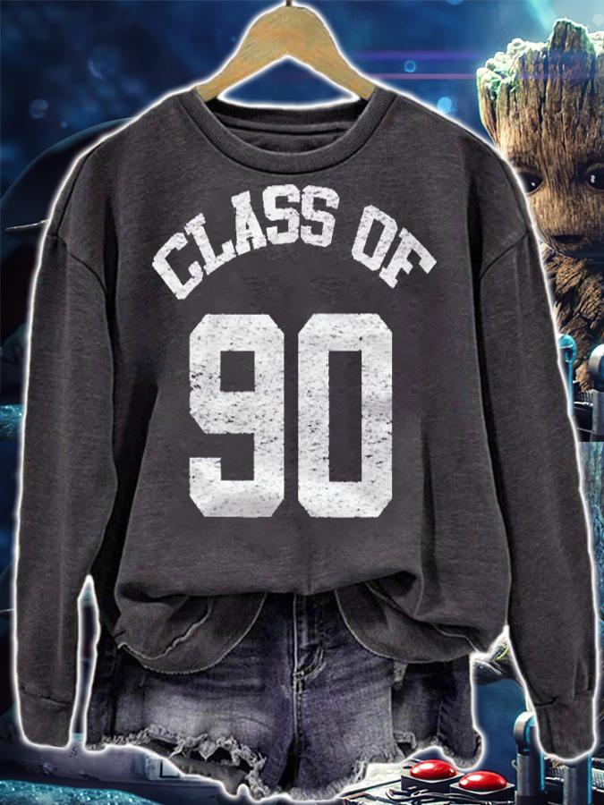 Retro Class Of 1990 Graduate Graphic Shirt