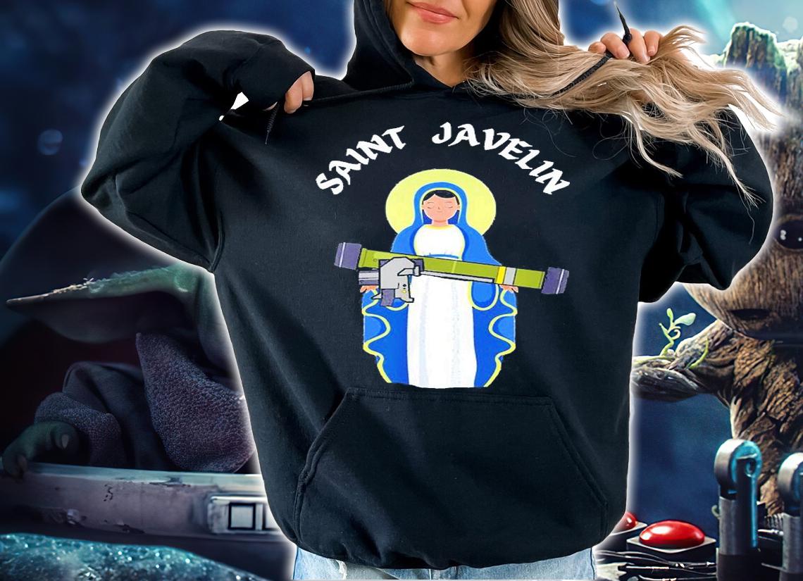 Saint Javelin I Stand With Ukraine Ukrainian Country Support T-Shirt hoodie