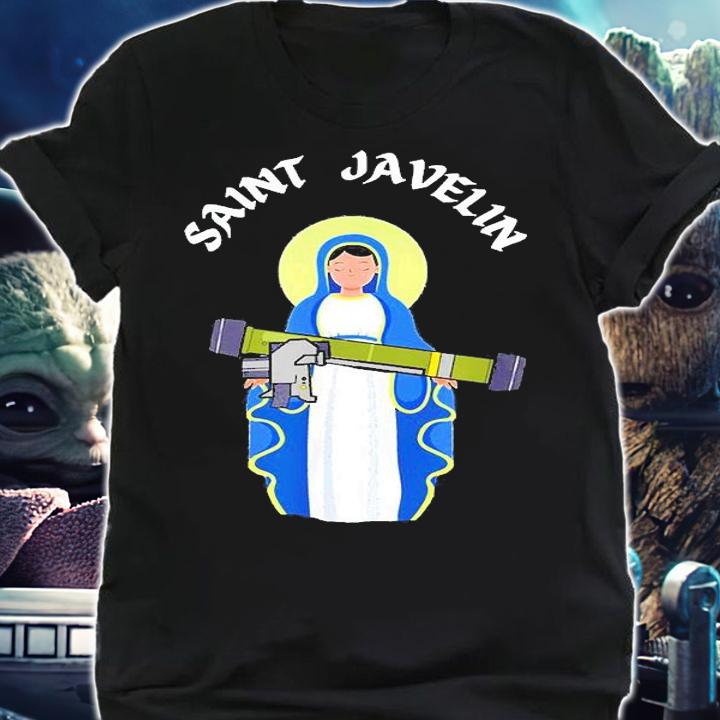 Saint Javelin I Stand With Ukraine Ukrainian Country Support T-Shirt shirt