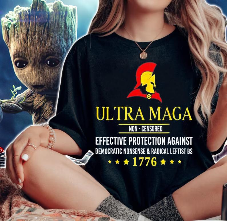 Ultra MAGA Non Censored T-Shirt woman shirt