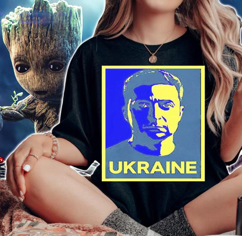 Volodymyr Zelensky Ukraine T-Shirt woman shirt