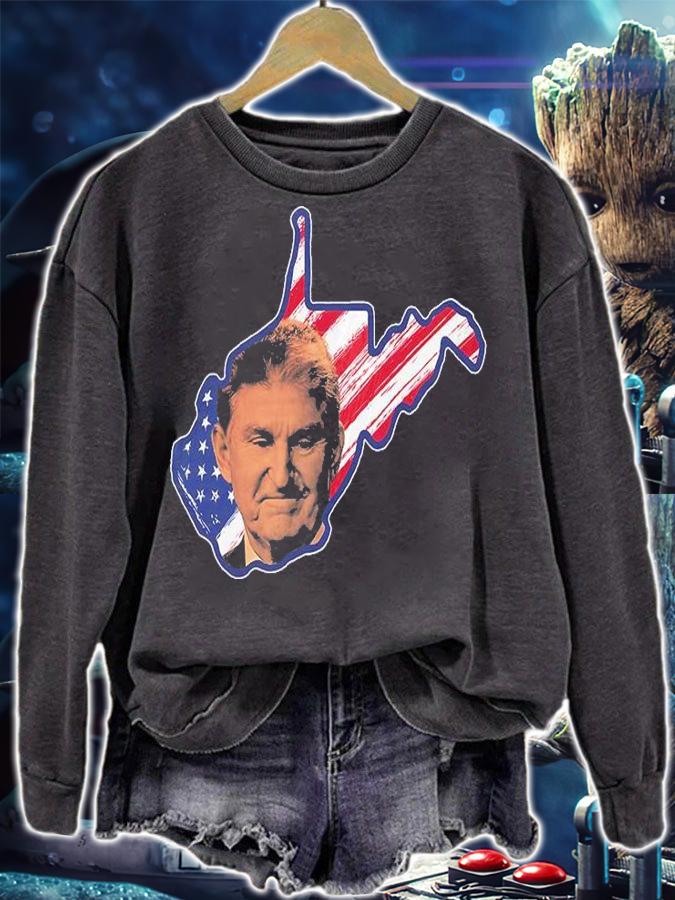 West Virginia Stars 'N Stripes Joe Manchin Political T-Shirt sweatshirt