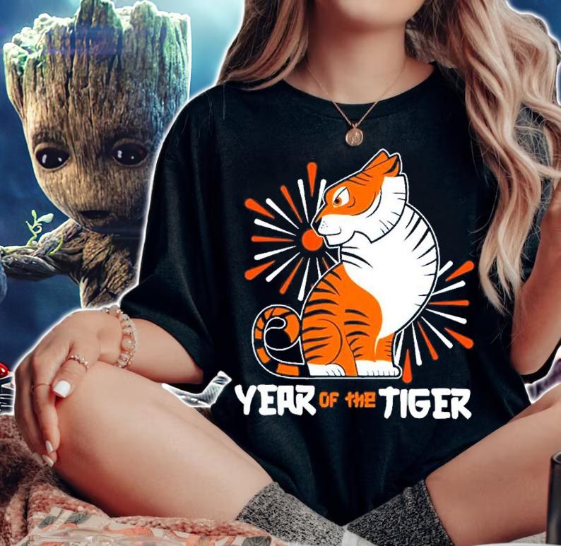 Cartoon Year Of The Tiger Shirt