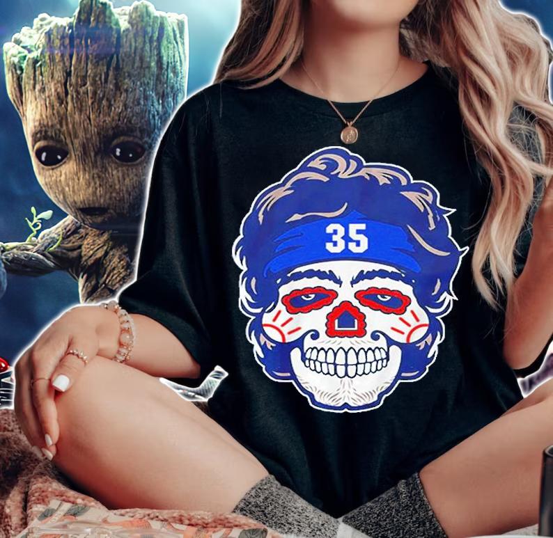 Cody Bellinger Sugar Skull T-Shirt woman shirt