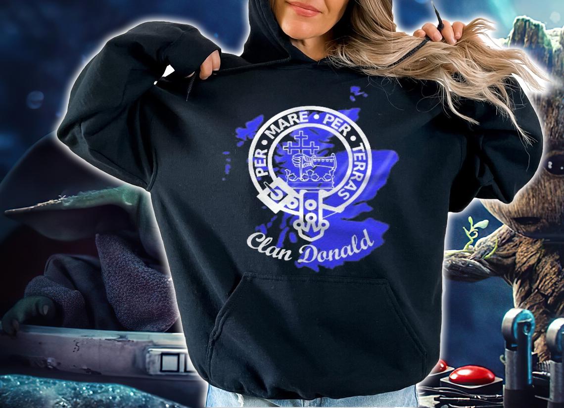 Donald Macdonald Scottish Clan Crest Badge Shirt hoodie