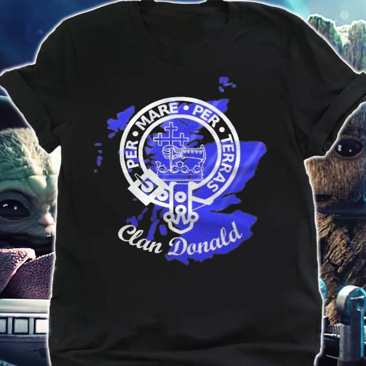 Donald Macdonald Scottish Clan Crest Badge Shirt shirt