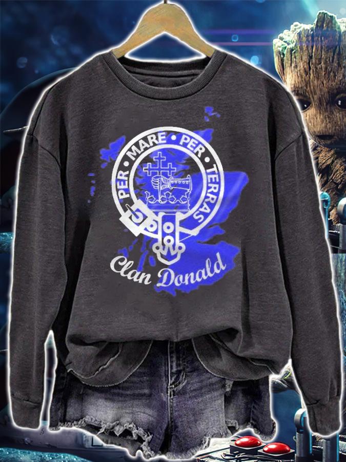 Donald Macdonald Scottish Clan Crest Badge Shirt sweatshirt