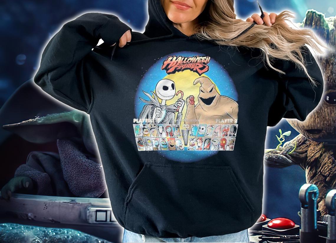 Halloween Fighter Character Select shirt hoodie