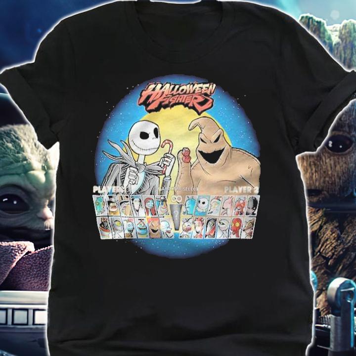 Halloween Fighter Character Select shirt shirt