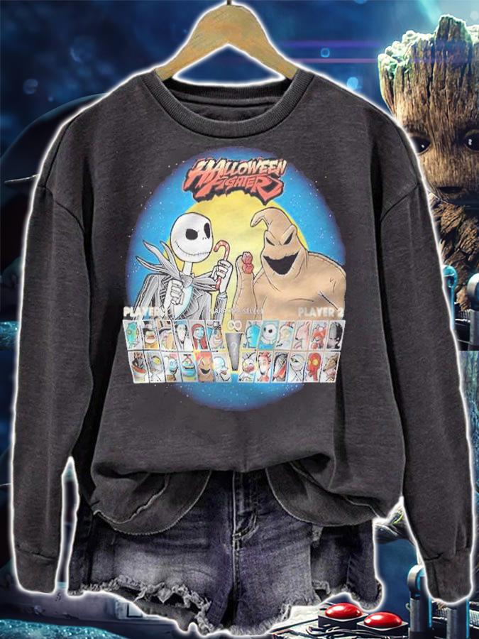 Halloween Fighter Character Select shirt sweatshirt