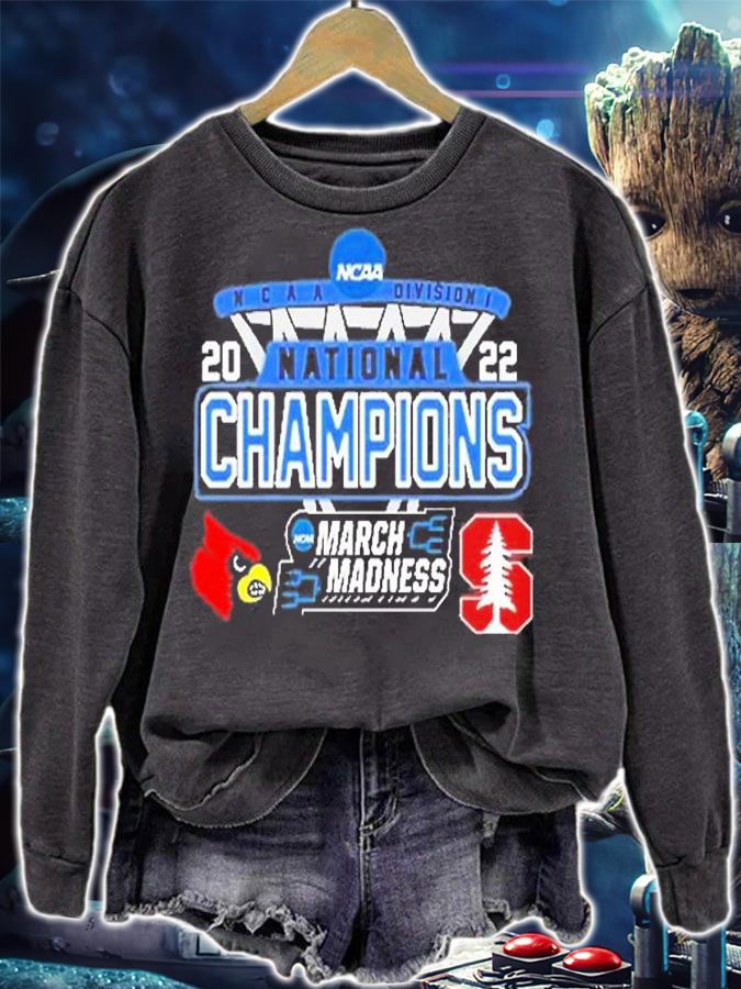 Louisville Vs Stanford NCAA Division I March Madness The Road To National Champions 2022 T-Shirt sweatshirt