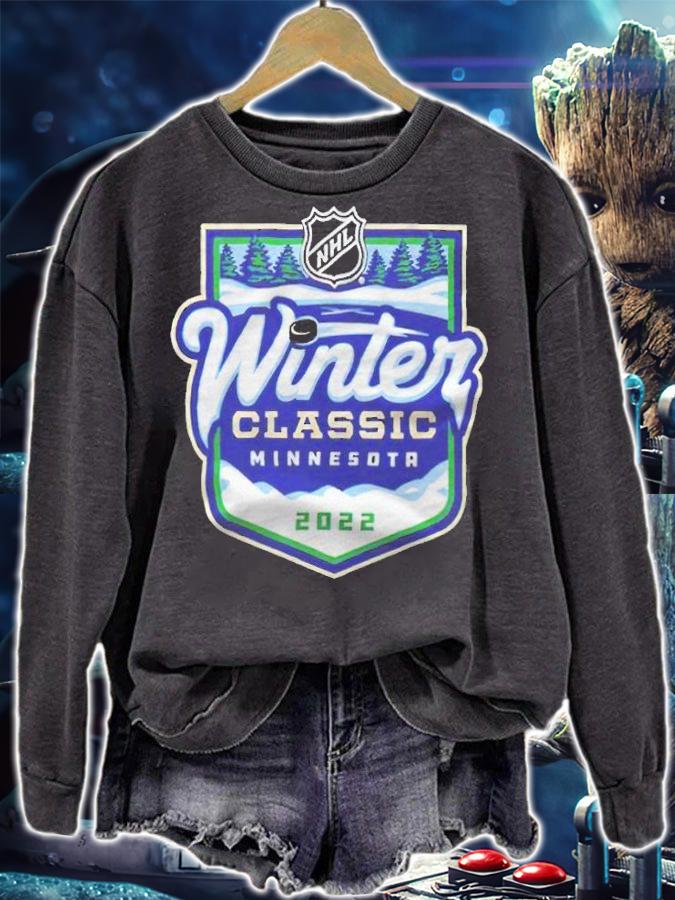 Minnesota Wild Winter Classic 2022 logo T-shirt sweatshirt