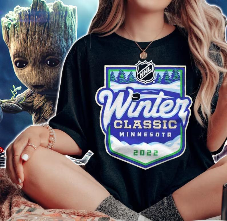 Minnesota Wild Winter Classic 2022 logo T-shirt woman shirt