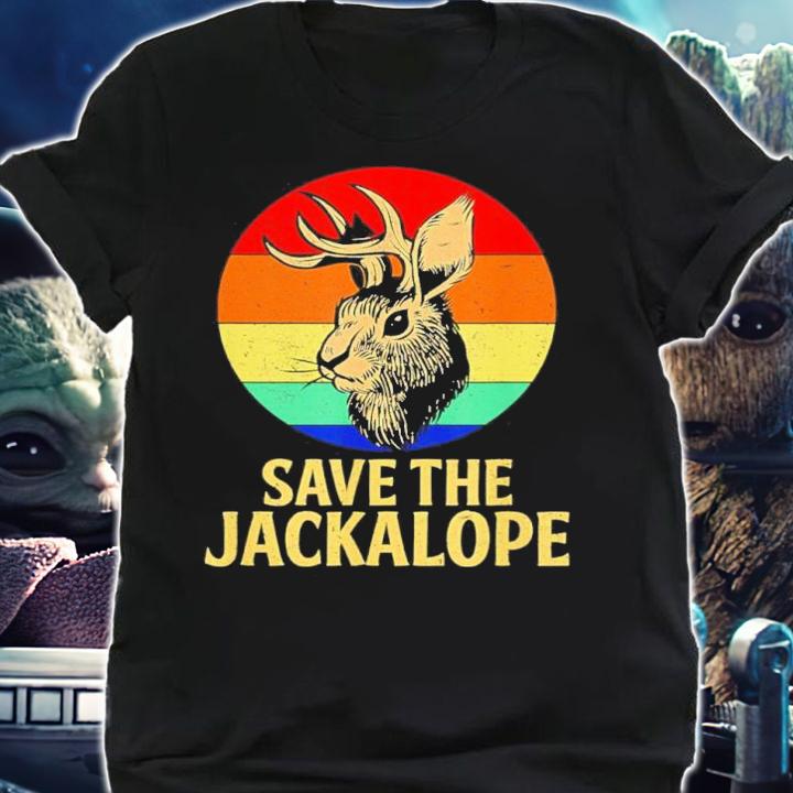 Rabbit Save The Jackalope Vintage Shirt shirt