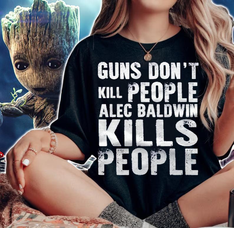 Donald Trump Jr Guns Dont Kill People Alec Baldwin Kills People Shirt